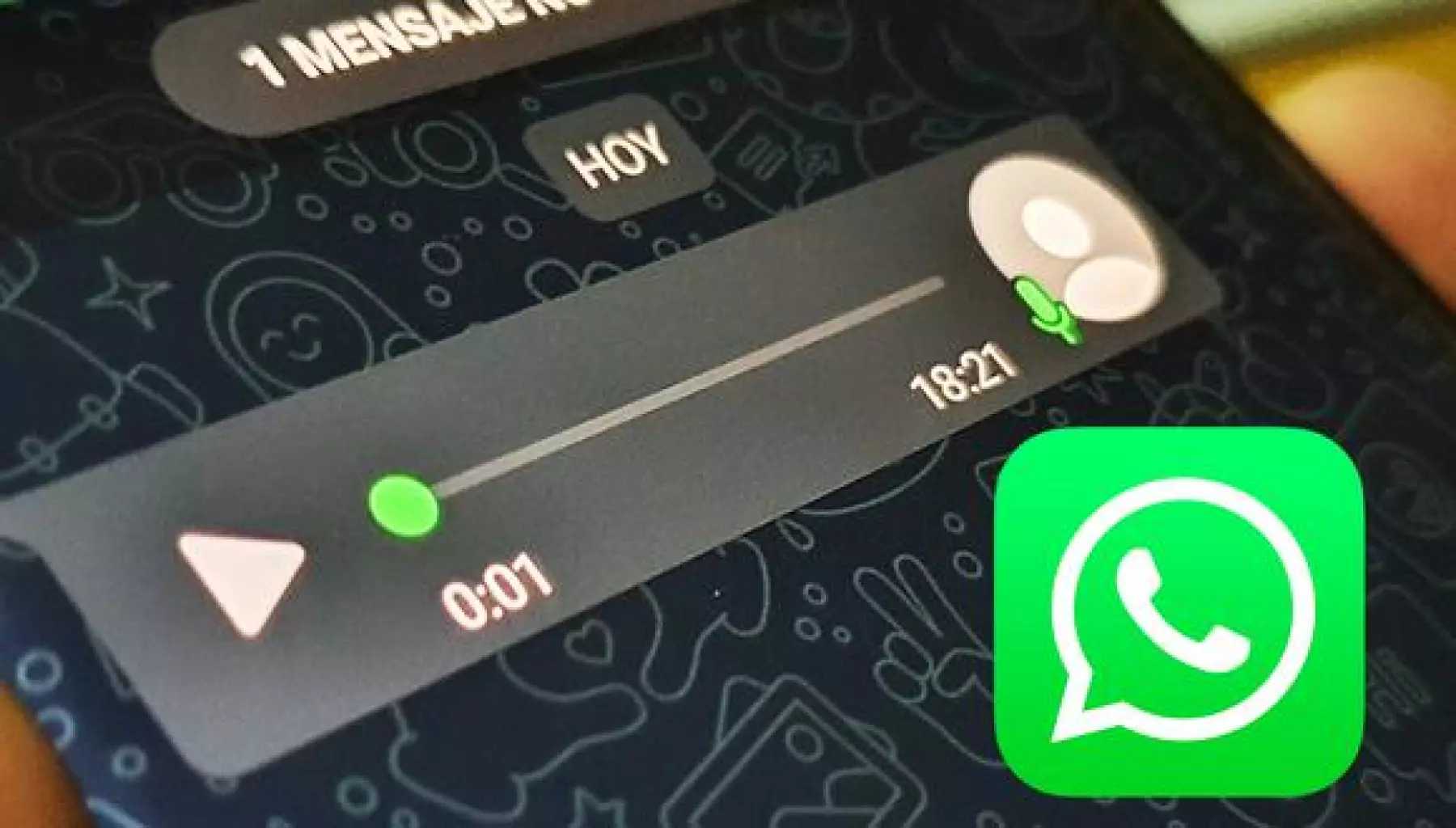 Editar voz al enviar audios en WhatsApp Plus