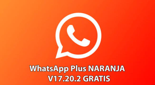 WhatsApp Plus Naranja