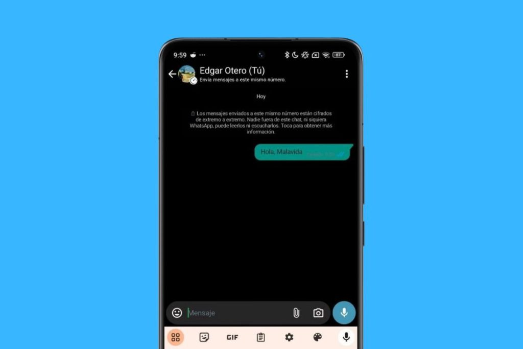 OneUIDark para personalizar YOWhatsApp
